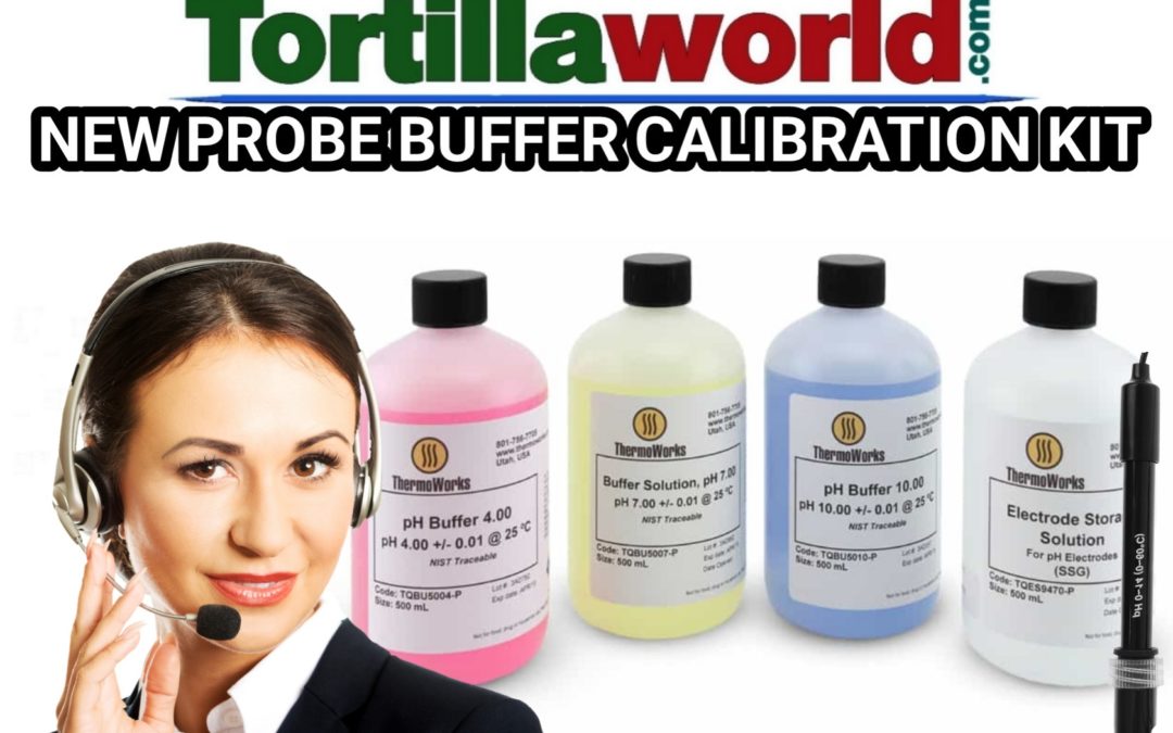 Buffer calibration kit w storage solution for sale