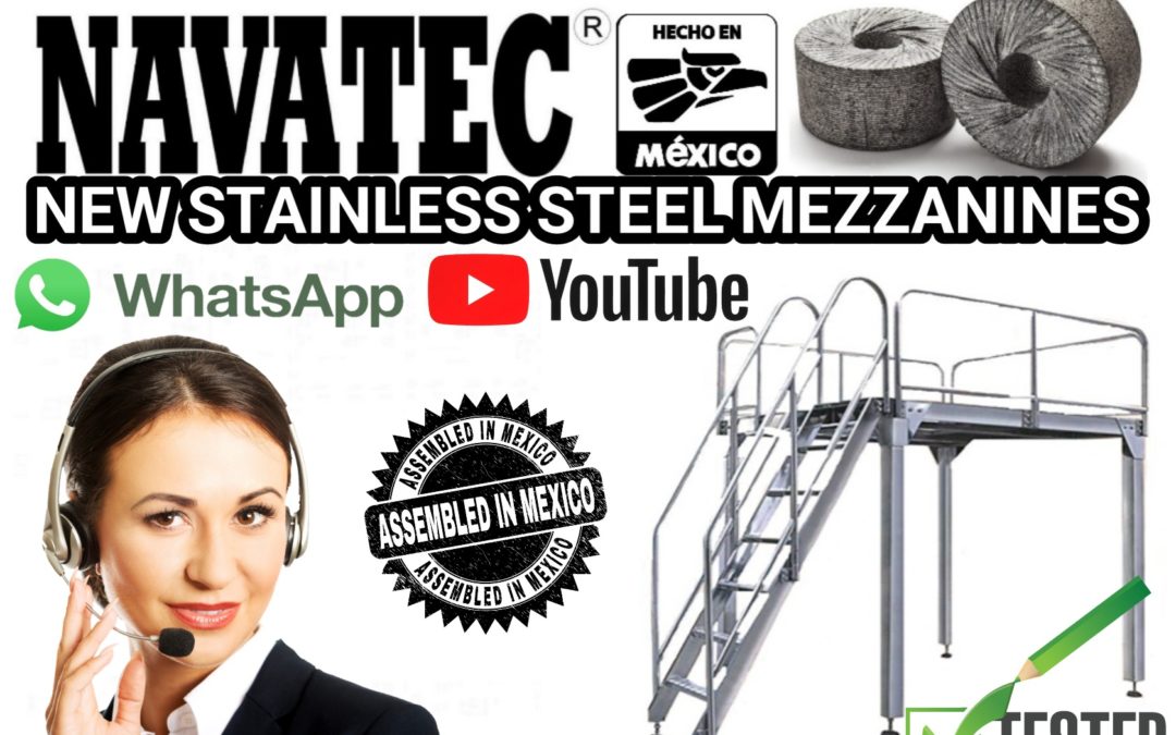 Navatec® stainless steel platform mezzanines for sale