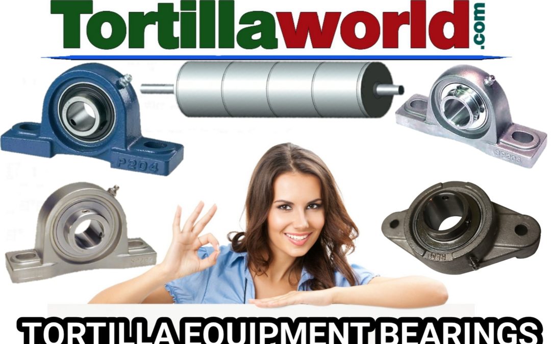 Replacement tortilla ovens & equipment bearings for sale