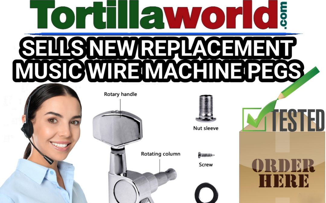 Replacement music wire machine pegs for sale