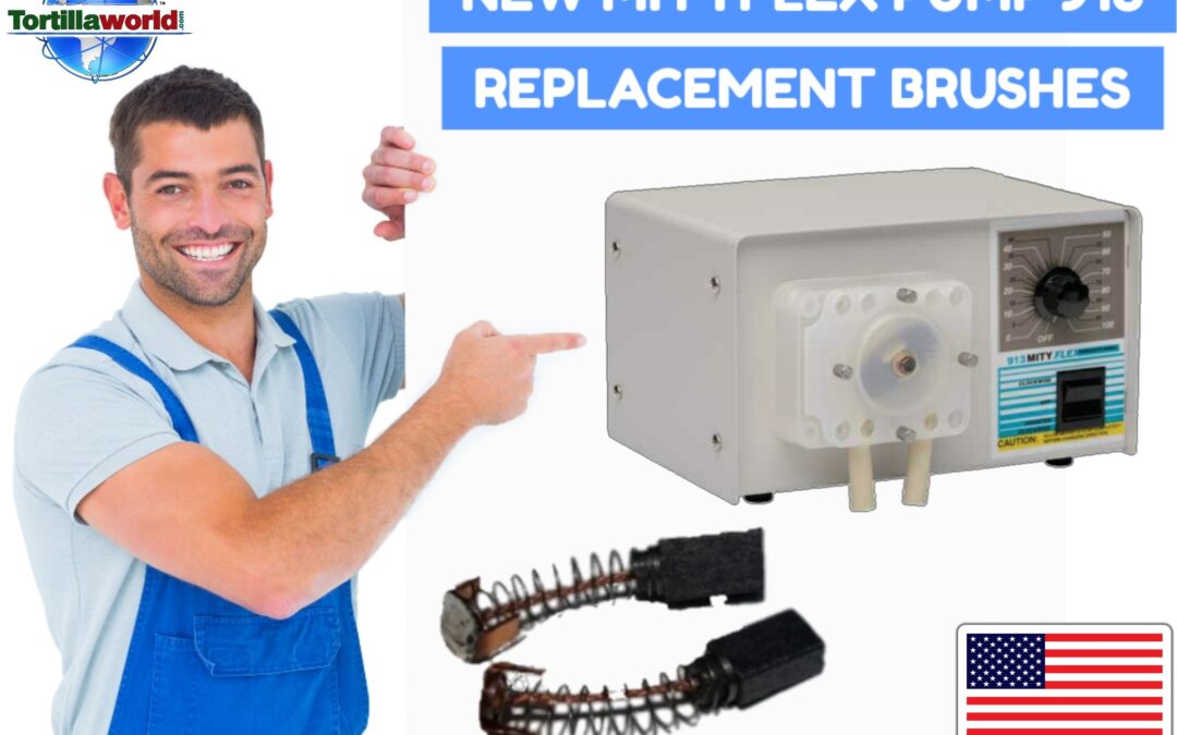 Replacement brushes for the MityFlex #913 chemical pump for sale