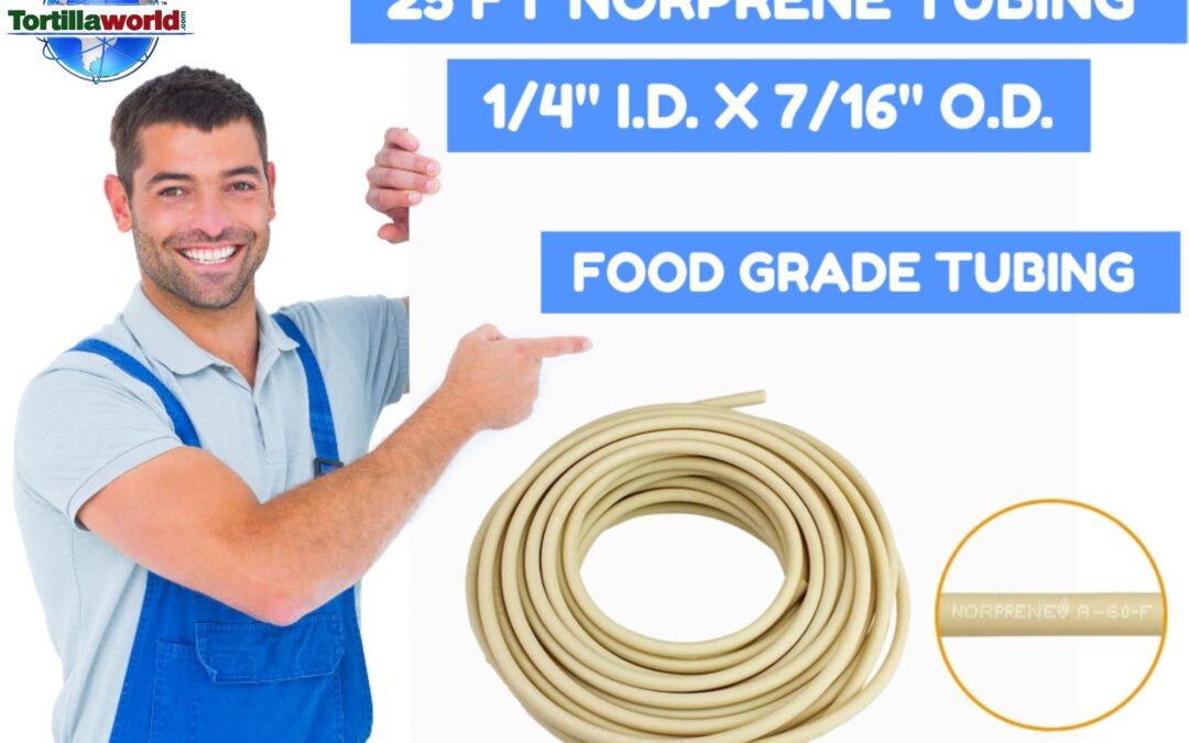 25 ft. ¼” I.D. X 7/16″ O.D. Norprene tubing for MityFlex #913 pump for sale