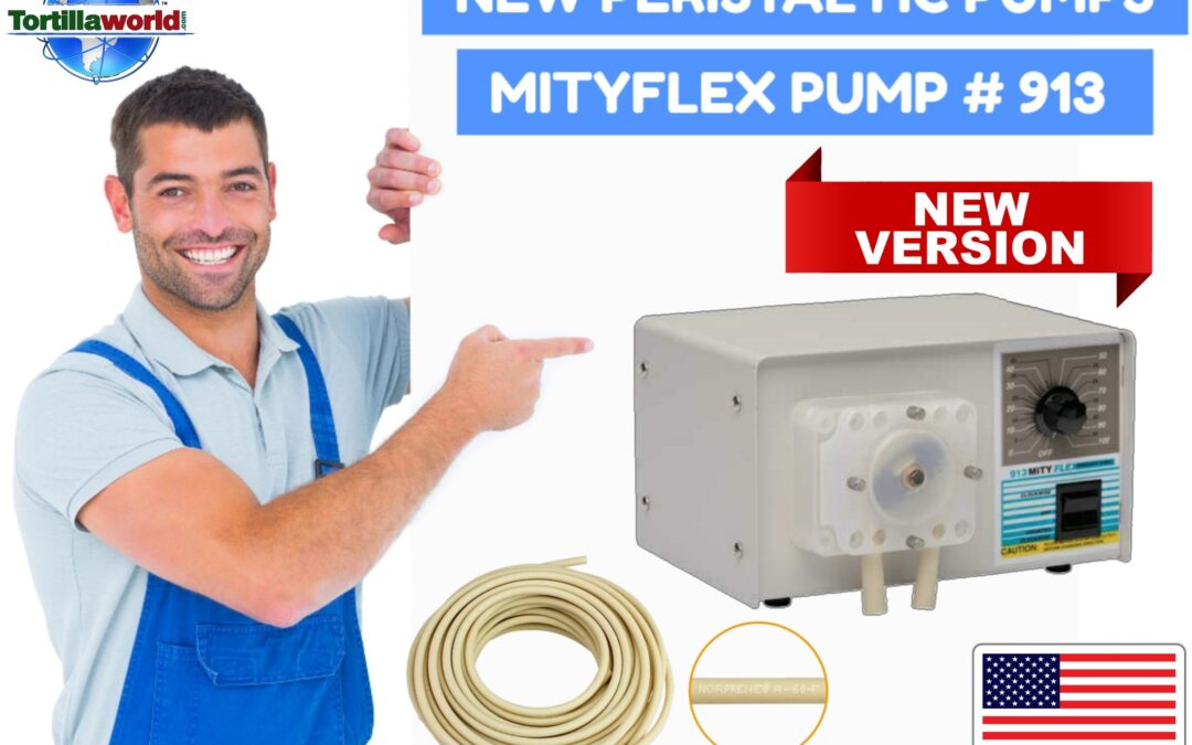 New MityFlex #913 peristaltic chemical pump for sale