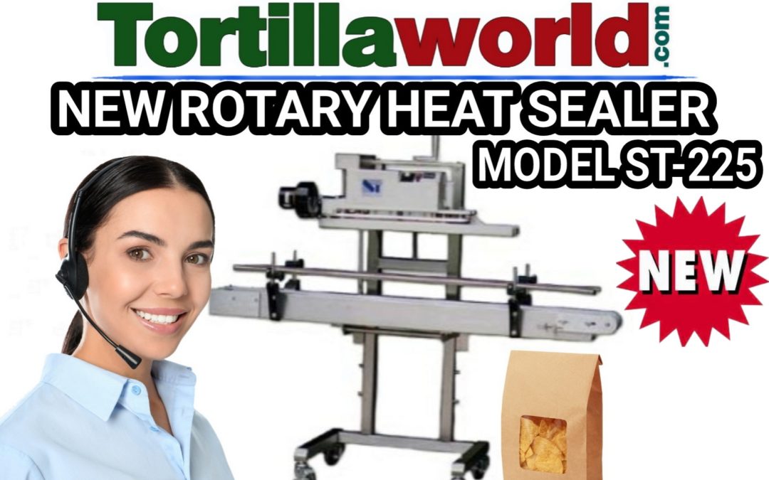 Rotary heat sealer model ST-225 for sale