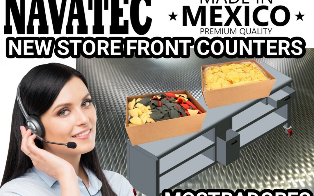 Navatec tortilla factory store counters for sale (Mostradores)