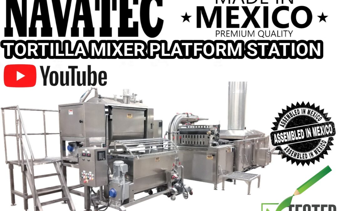 Navatec mezzanine platform tortilla mixing station for sale