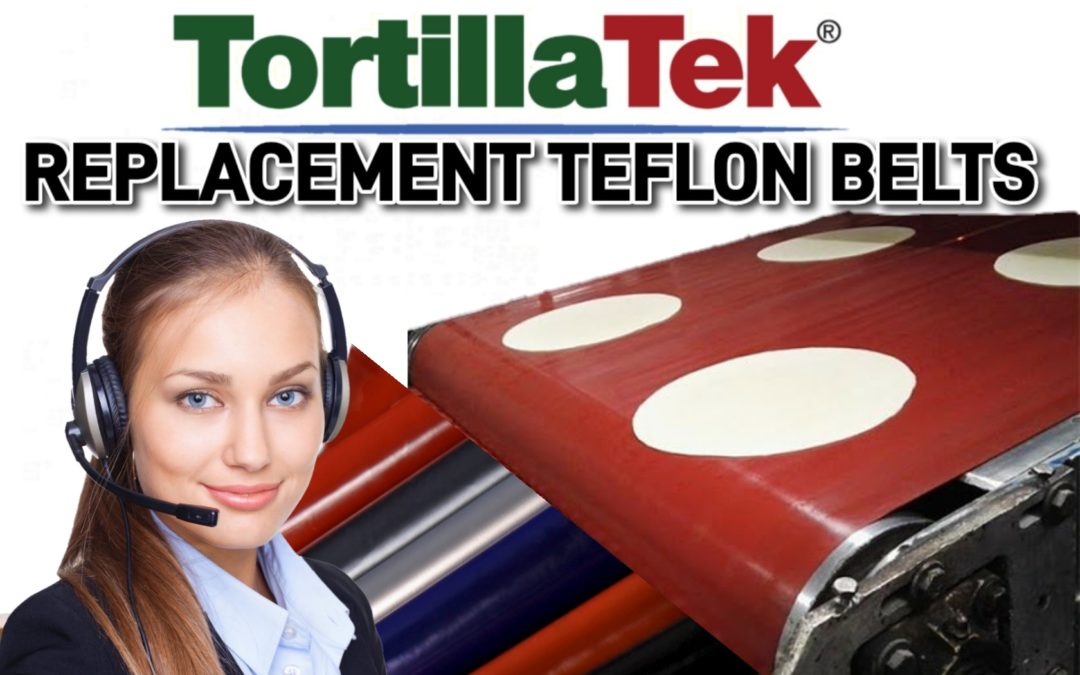 flour tortilla teflon belts for sale