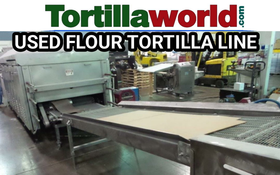 Used flour tortilla line for sale