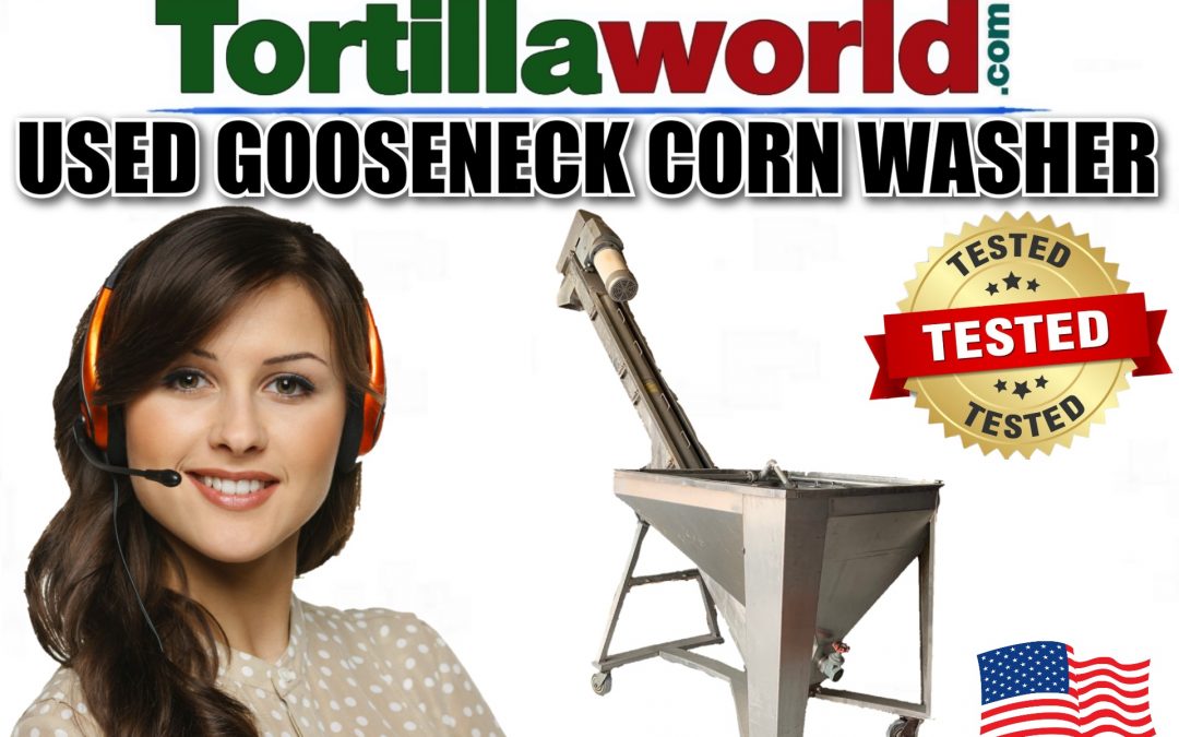 Used goose neck corn washer for sale