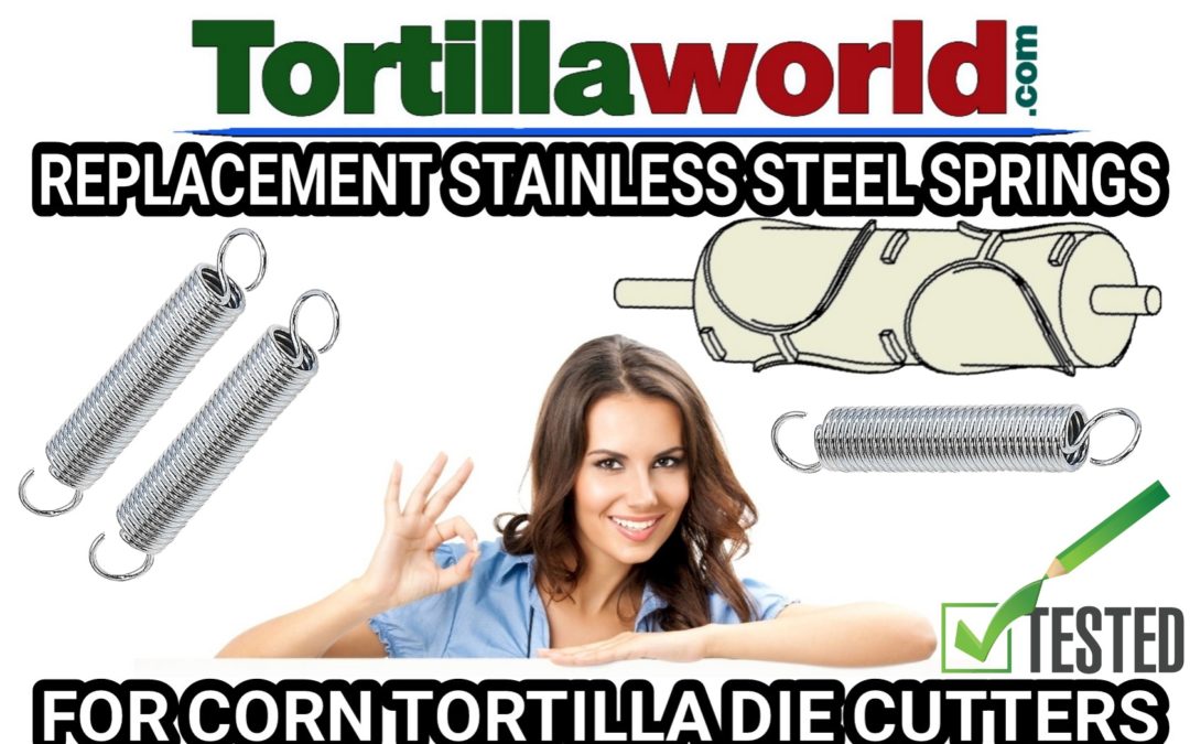 stainless steel springs for tortilla die cutters for sale