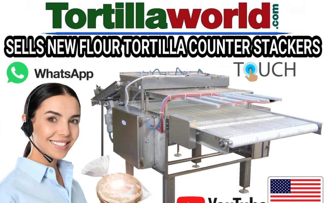 New flour tortilla counter stackers for sale