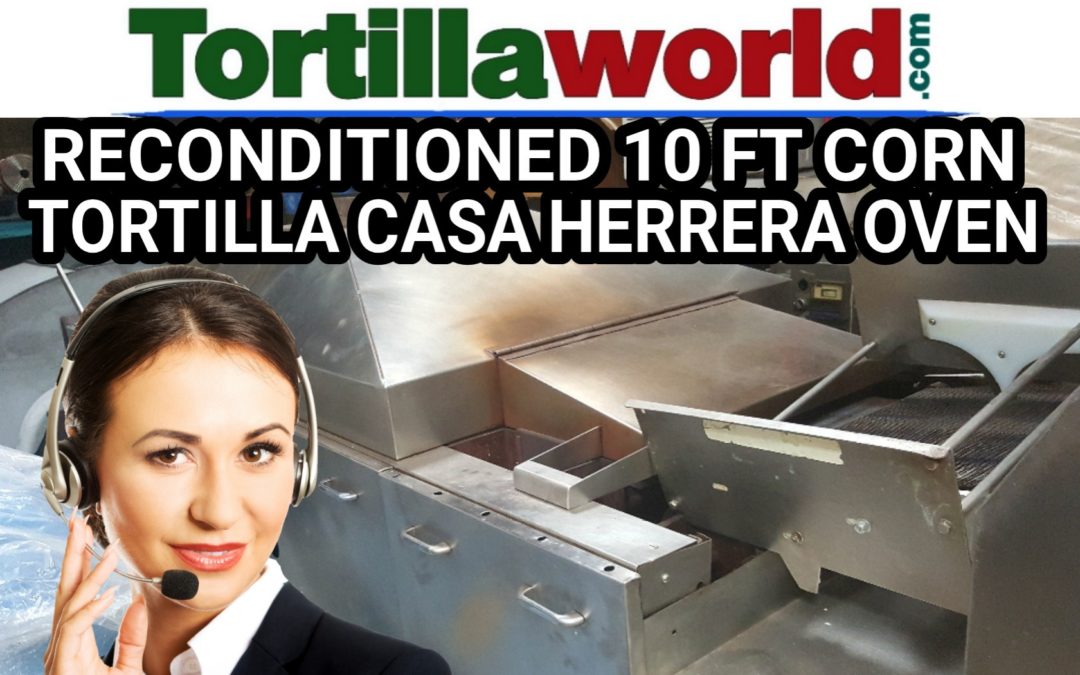 Casa Herrera 10 ft. reconditioned 2 row corn tortilla oven for sale