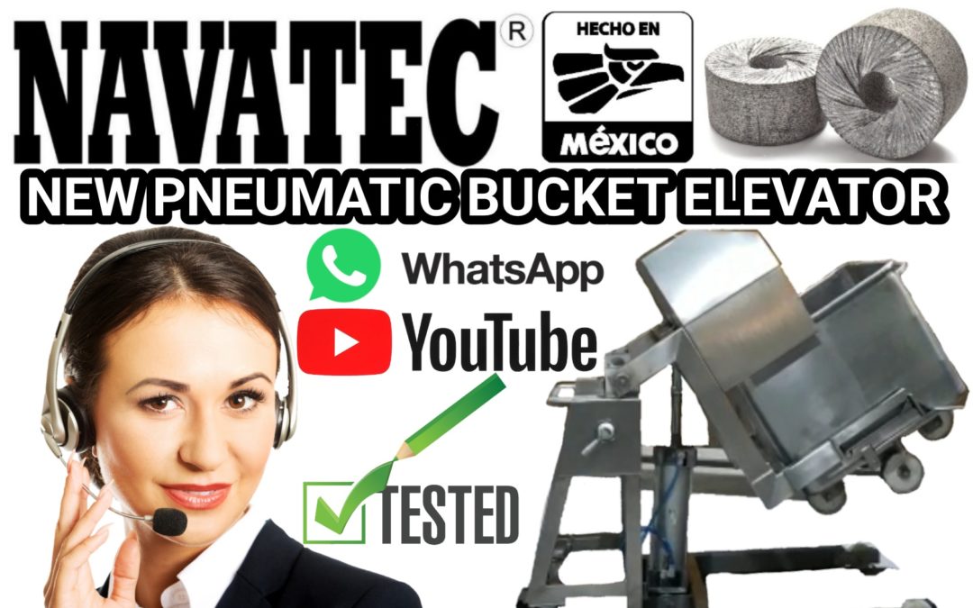 Navatec pneumatic masa bucket elevator for sale