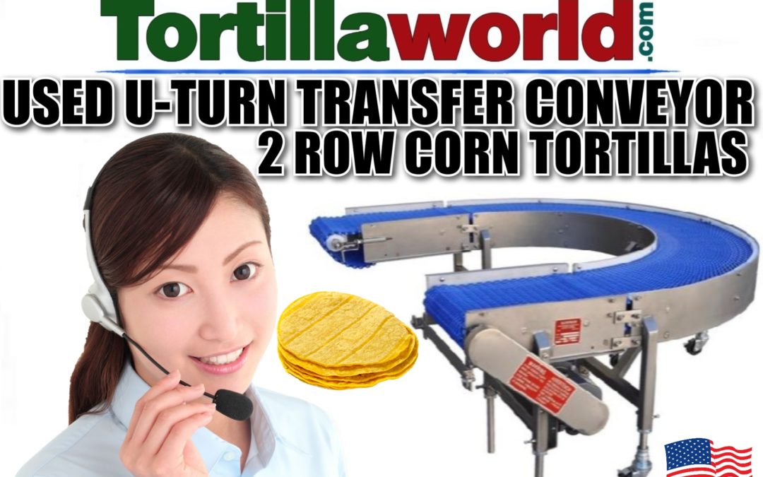 Used U-turn transfer conveyor for sale